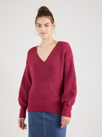 VILA Sweater 'Tycia' in Red: front