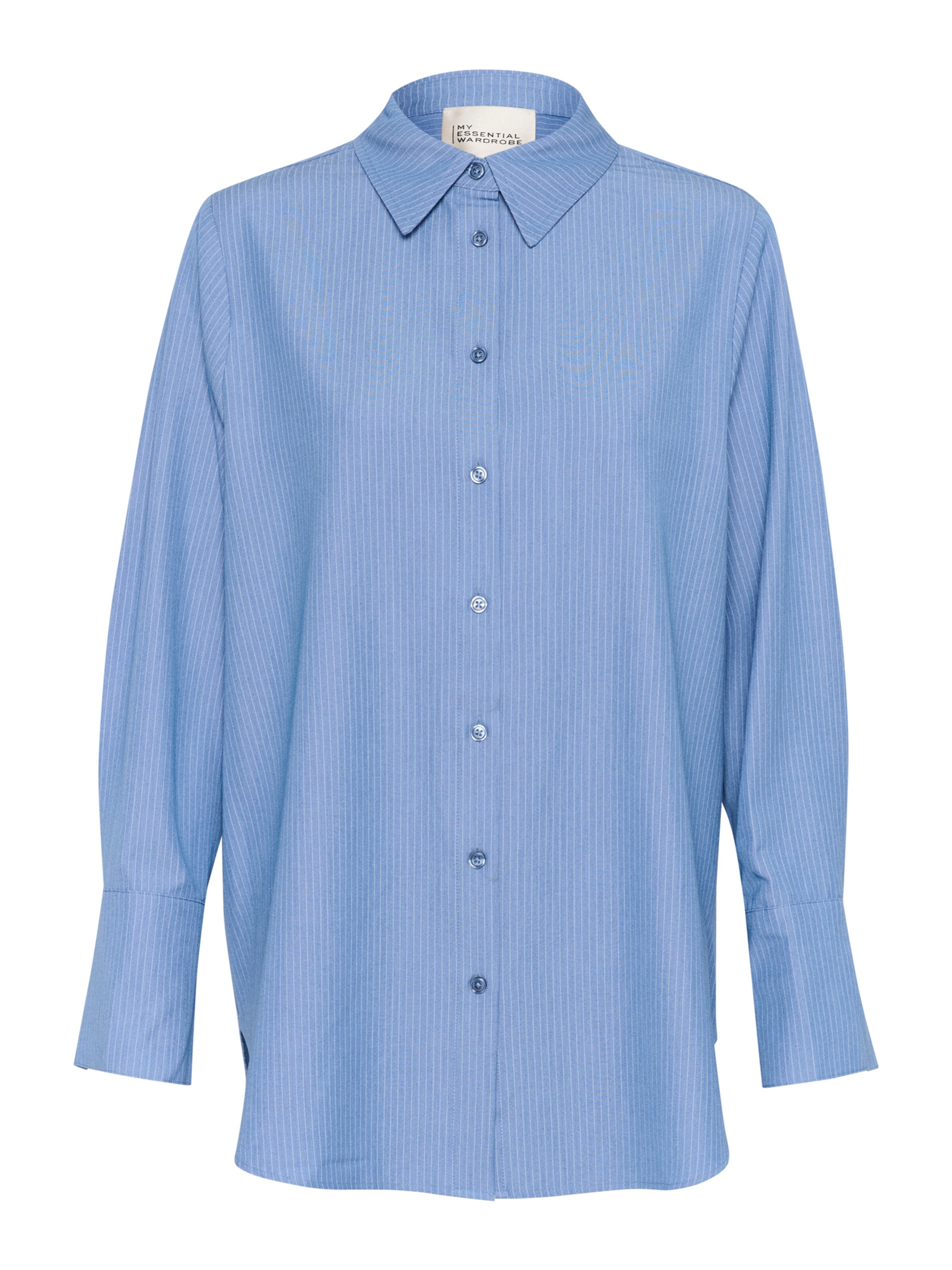 zils My Essential Wardrobe Blūze 'Vitta': no priekšpuses