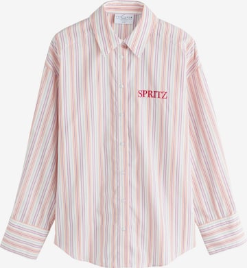 Chemisier Next en orange : devant