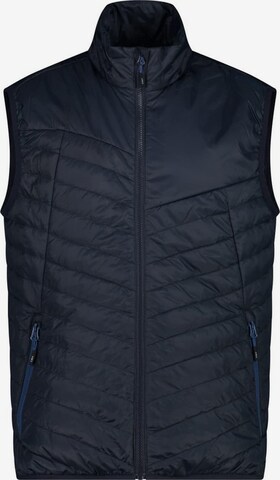 CMP Sportbodywarmer in Blauw: voorkant