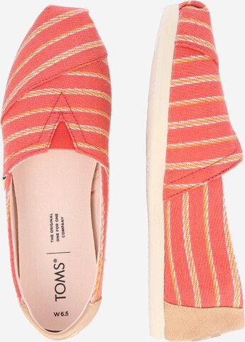 TOMS Espadrillo värissä punainen