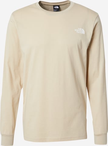 THE NORTH FACE Футболка 'EASY' в Бежевый: спереди