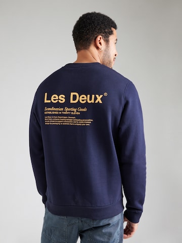 Les Deux Sweatshirt 'Brody Sweatshirt 2.0' in Blauw