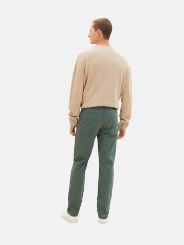 Regular Pantalon TOM TAILOR en vert