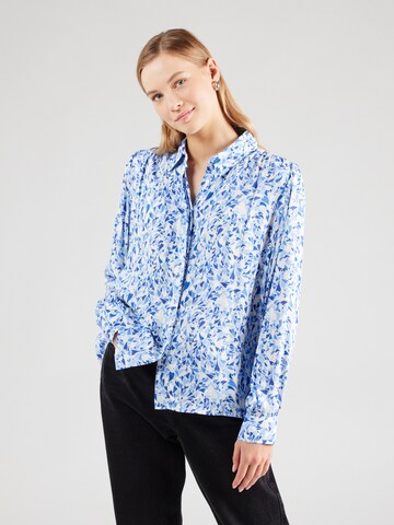 UNITED COLORS OF BENETTON Bluse in Blau: Vorderseite