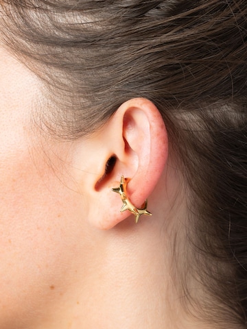 YParis Earrings 'Ear cuff Spiky G' in Gold