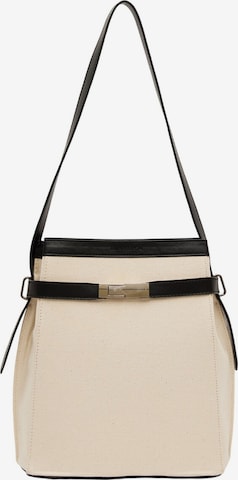 MANUKA Schoudertas in Beige: voorkant