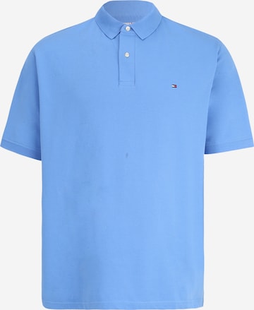 Tommy Hilfiger Big & Tall Shirt '1985' in Blauw: voorkant