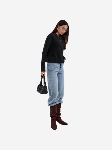 Viorna Knit Cardigan 'Strickjacken' in Black