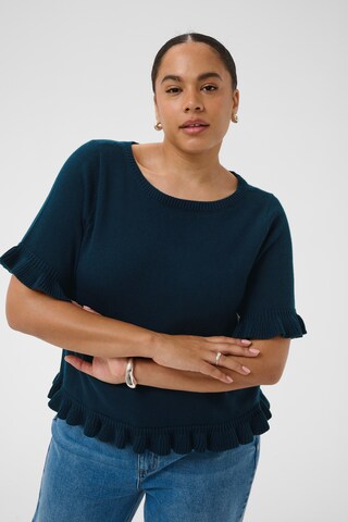 KAFFE CURVE - Jersey 'KClindsy' en azul