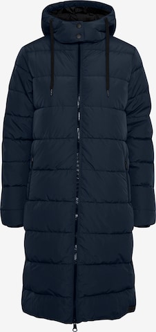 Oxmo Winter Coat 'SOLIANA' in Blue: front