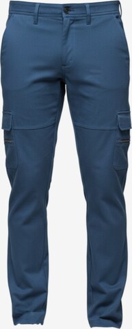 Ombre Trousers in Blue: front