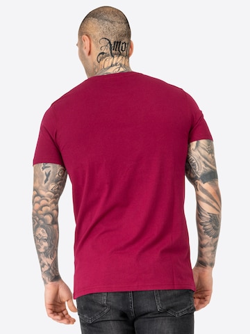 LONSDALE Shirt ' TAVERHAM ' in Rood