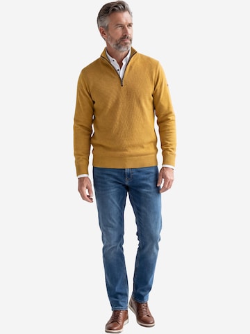 redmond Sweater 'Basic' in Yellow