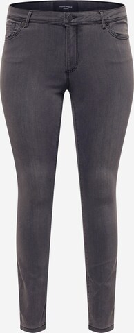 Vero Moda Curve Skinny Jeans 'Fanya' in Grijs: voorkant