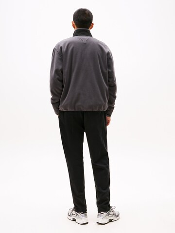 Tommy Jeans Fleecejacke in Schwarz
