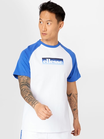 ELLESSE T-Shirt 'Kershaw' in Weiß: predná strana