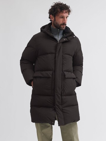 Portland Outerwear Company Winterjas in Zwart: voorkant