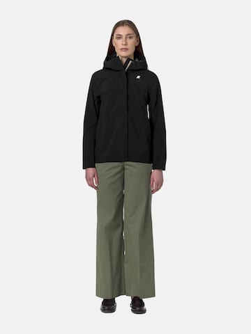 K-Way - Chaqueta de entretiempo 'K-WAY MADALINA BONDED JERSEY GIUBBINO' en negro