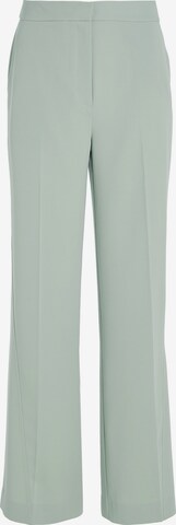 Calvin Klein Wide Leg Bundfaltenhose in Grün: predná strana