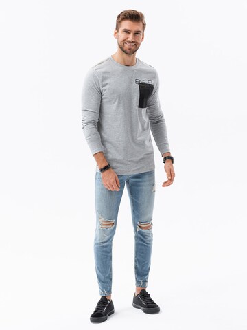 T-Shirt 'L130' Ombre en gris