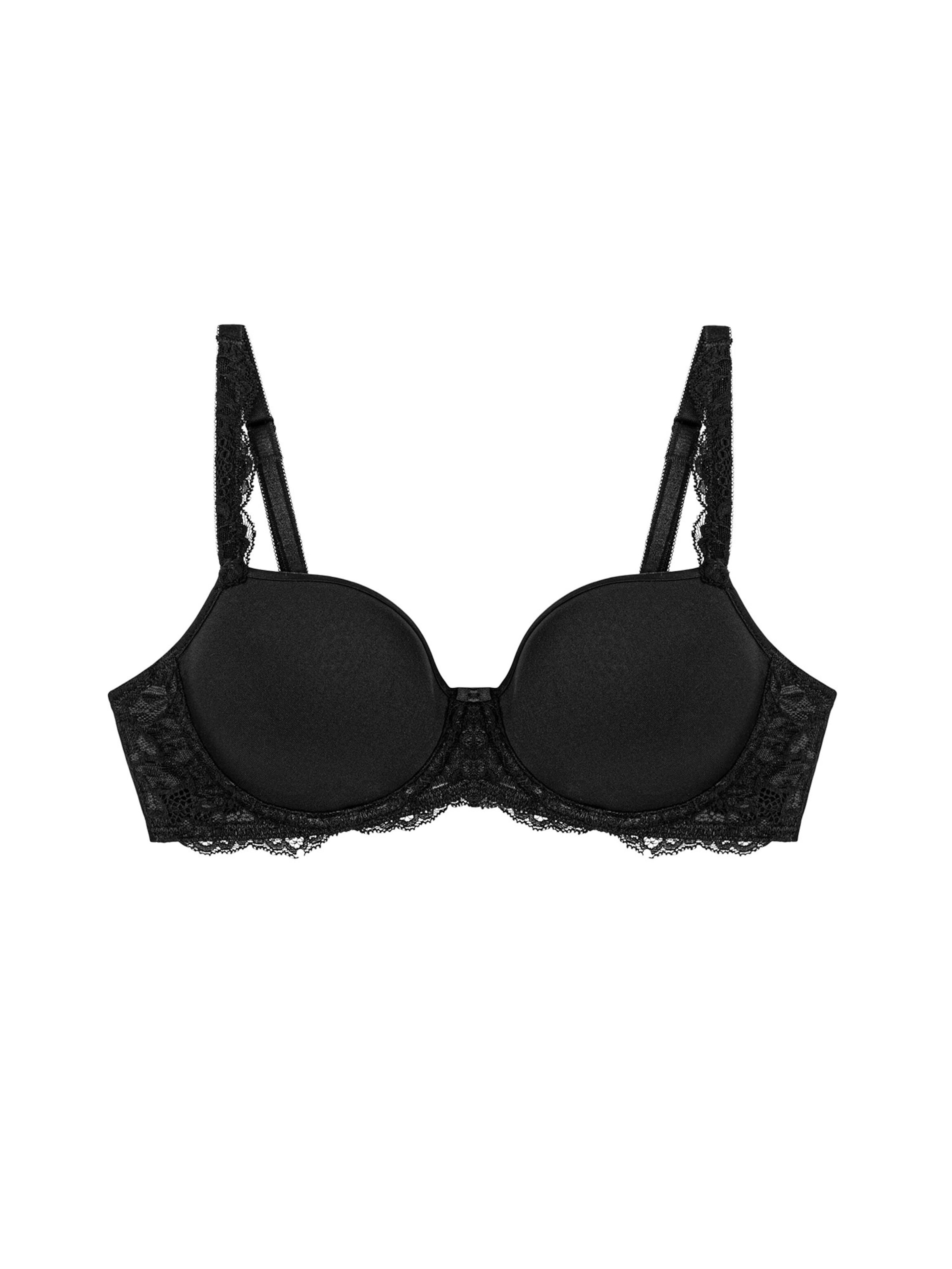 TRIUMPH Bra ' Amourette Charm ' in Black: front
