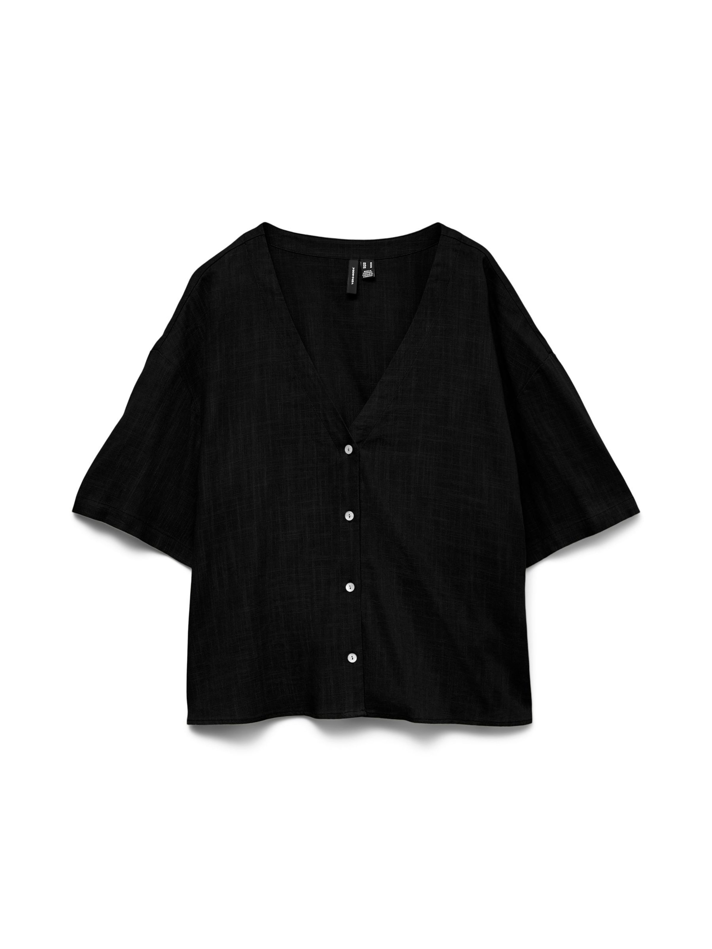 VERO MODA Blouse in Black: front