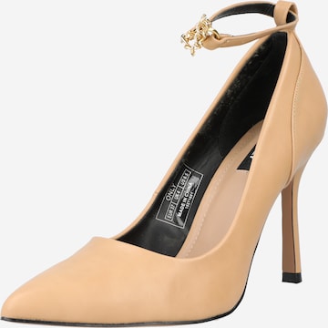 ONLY - Zapatos con plataforma 'Cali' en beige: frente