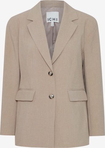 Blazer 'IHTANNIE' ICHI en beige : devant