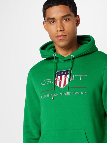 Sweat-shirt GANT en vert