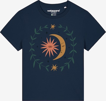 T-shirt 'Love and flex' Watapparel en bleu : devant