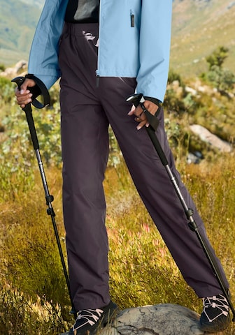 VIVANCE Regular Outdoor Pants in Black: front