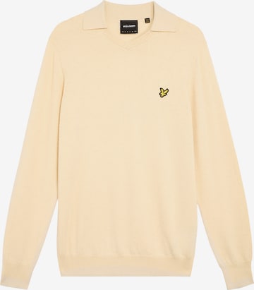 Lyle & Scott Sweater in Beige: front