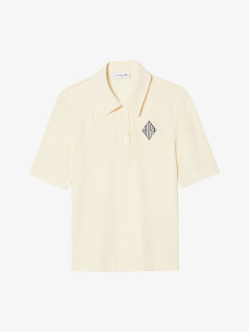 LACOSTE - Camisa em amarelo: frente