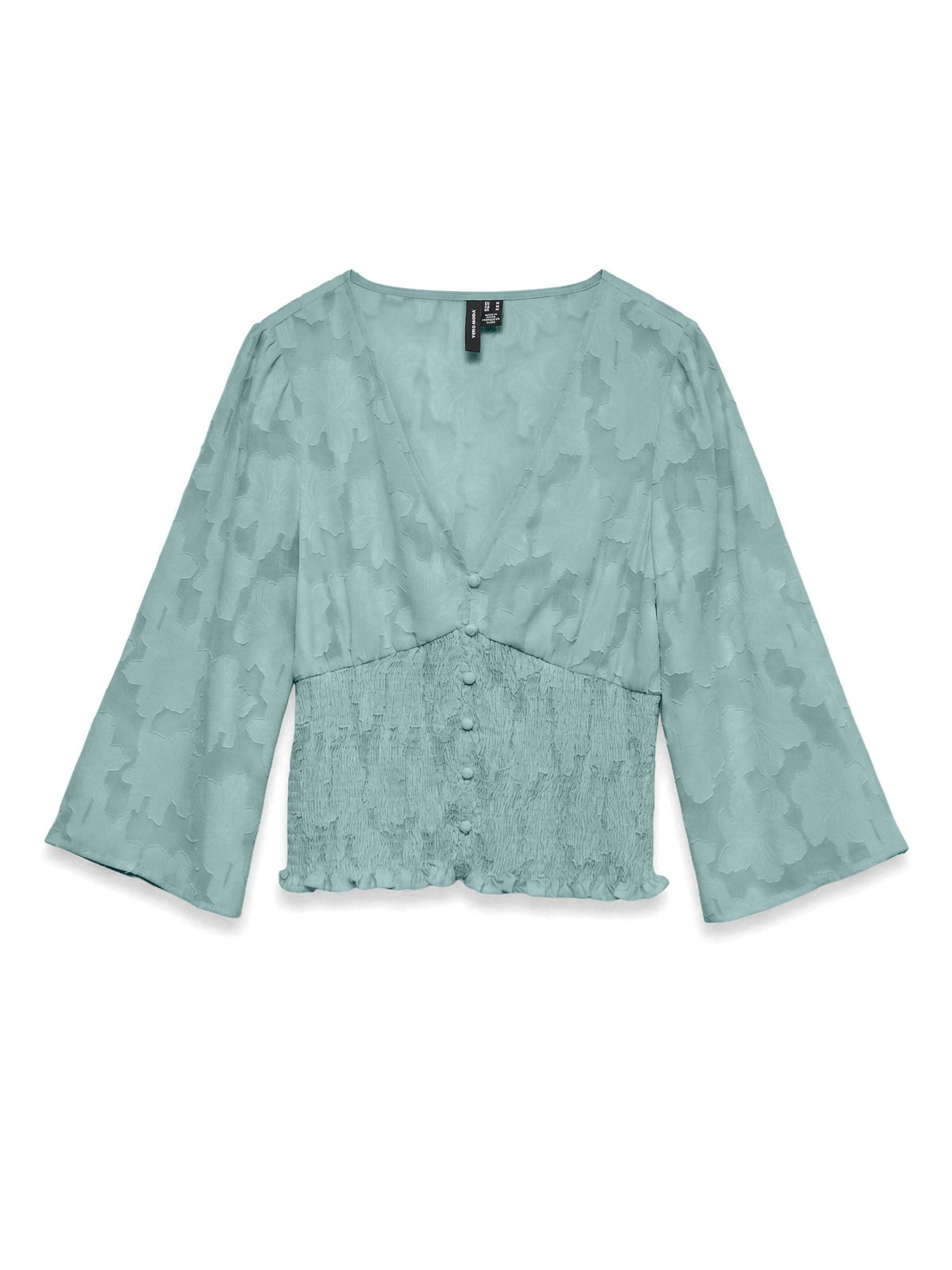 VERO MODA - Blusa 'VMGabi' en gris: frente