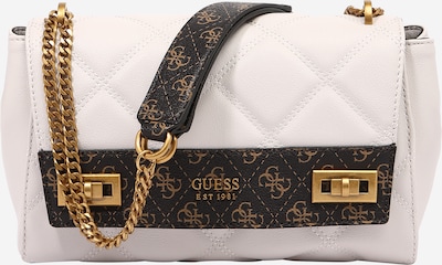 GUESS Schultertasche 'KATEY' in nude / hellbeige / schwarz, Produktansicht