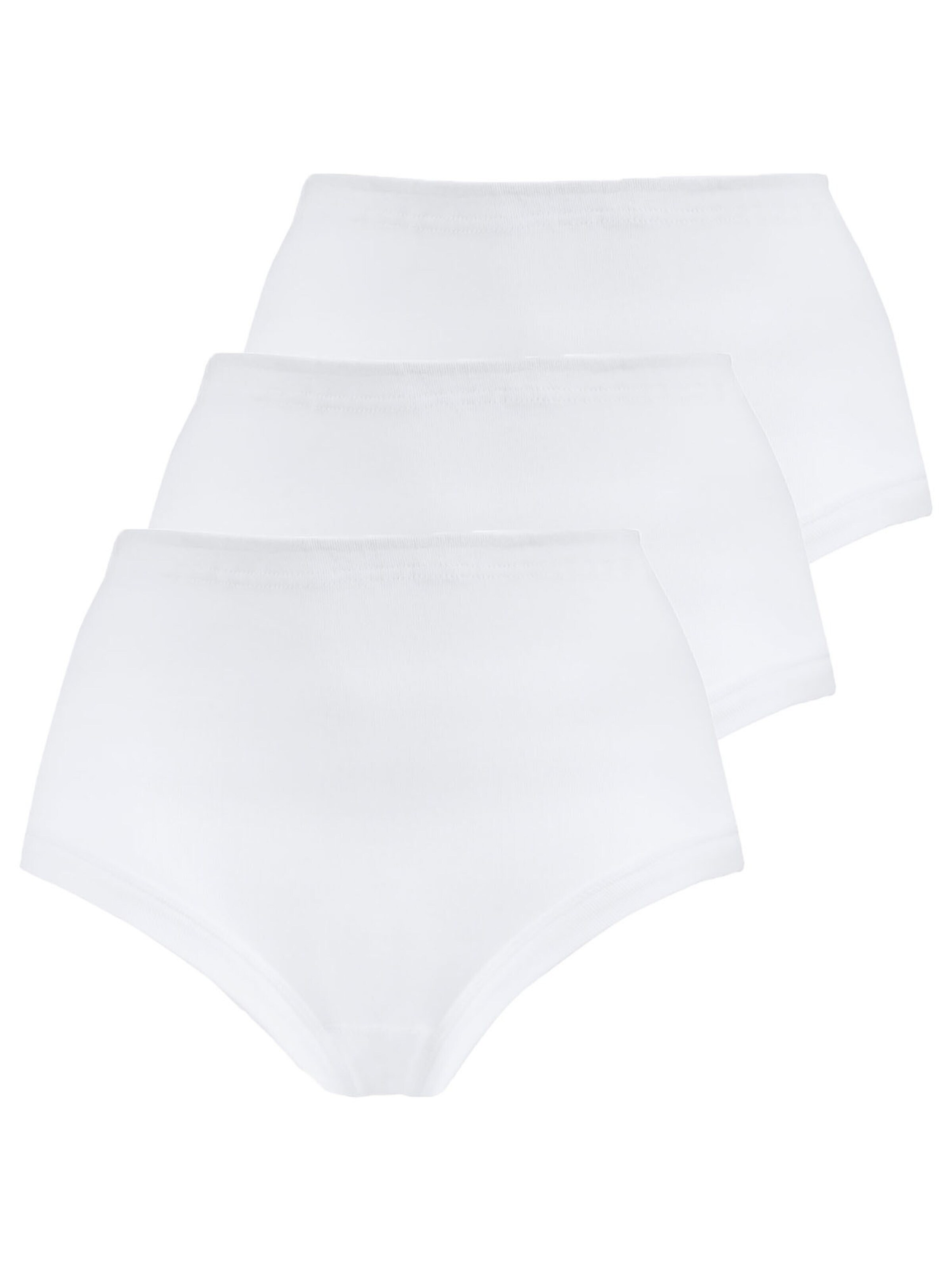 Nina von C. Slip 'Fine Cotton'‌ in Weiß: Vorderseite
