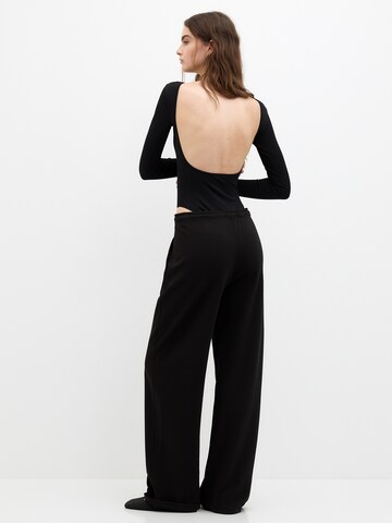 Pull&Bear Shirt bodysuit in Black