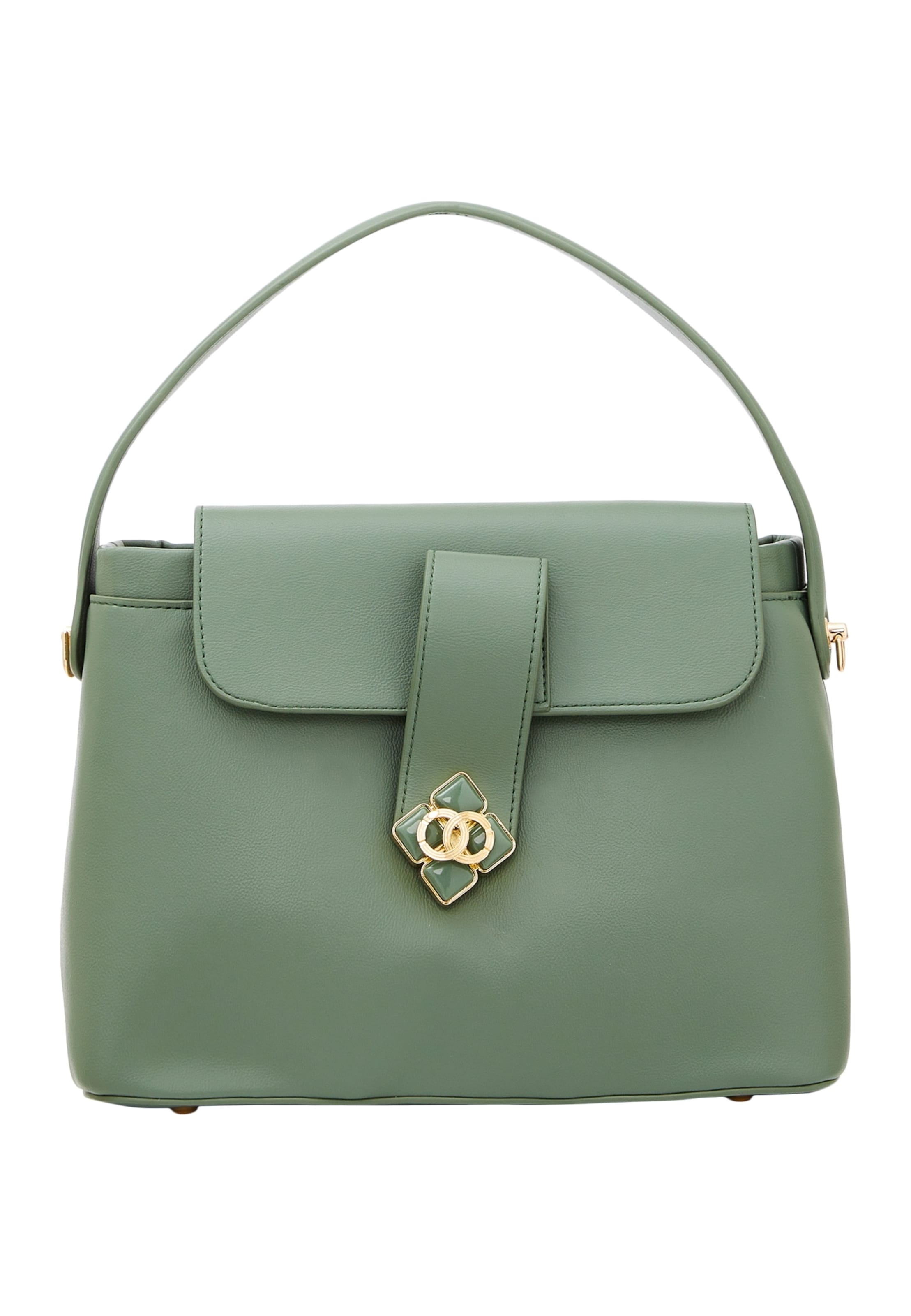 Usha Torebka w kolorze zielony: przód