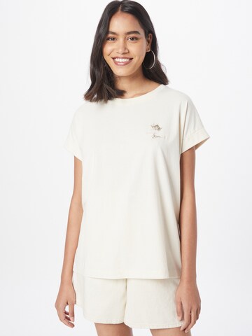 T-shirt 'IDA' ARMEDANGELS en beige : devant