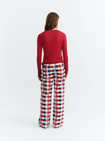 Thinking MU Loosefit Hose 'SERENA' in Mischfarben: Rückseite