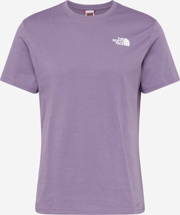 T-Shirt fonctionnel 'Redbox' THE NORTH FACE en violet : devant