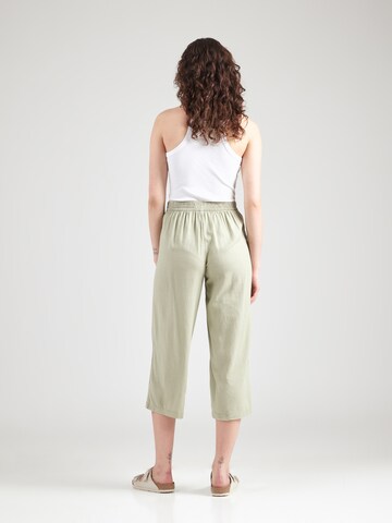 ONLY Wide leg Pleat-Front Pants in Green