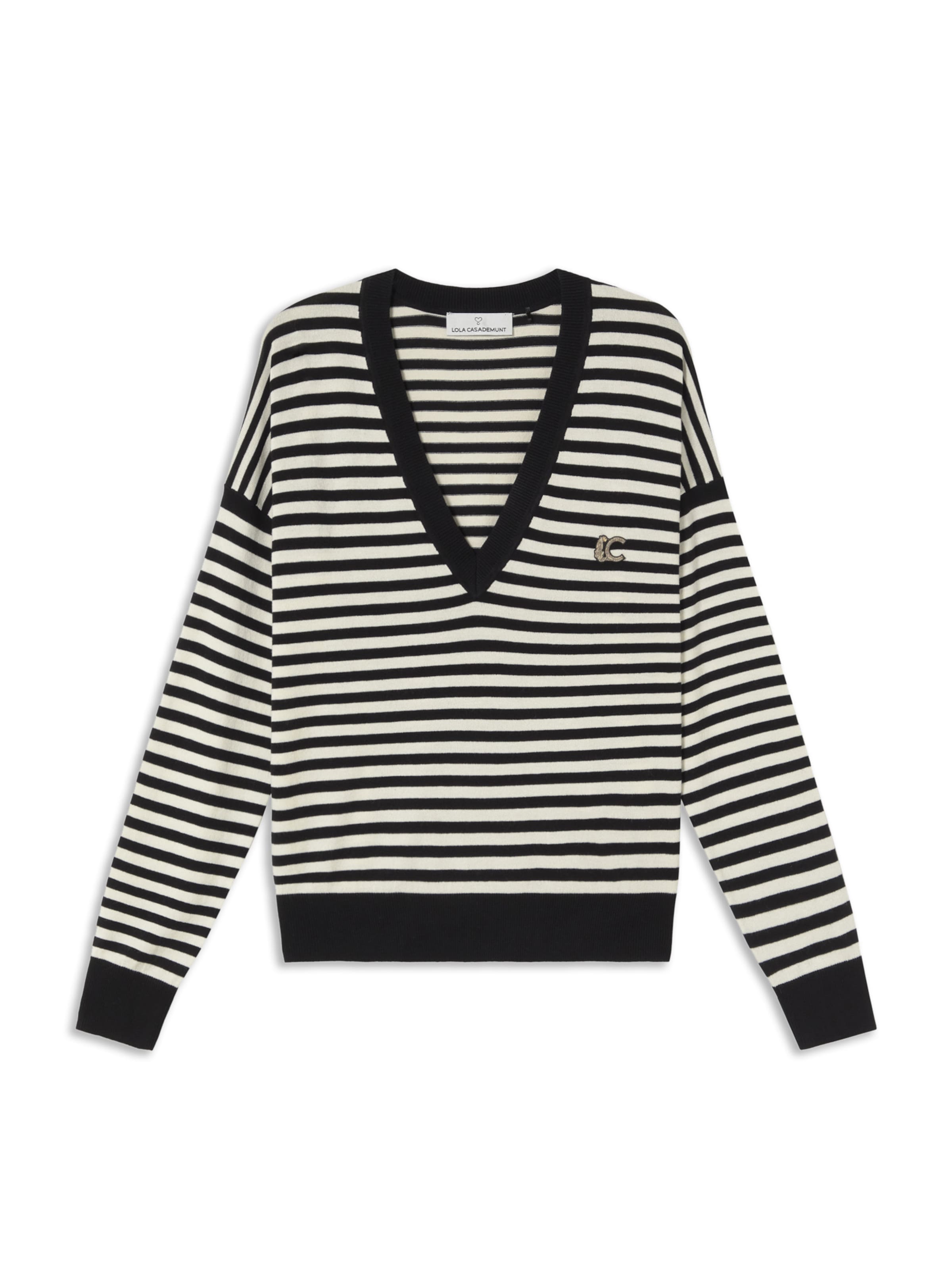 Pullover di Lola Casademunt in nero: frontale