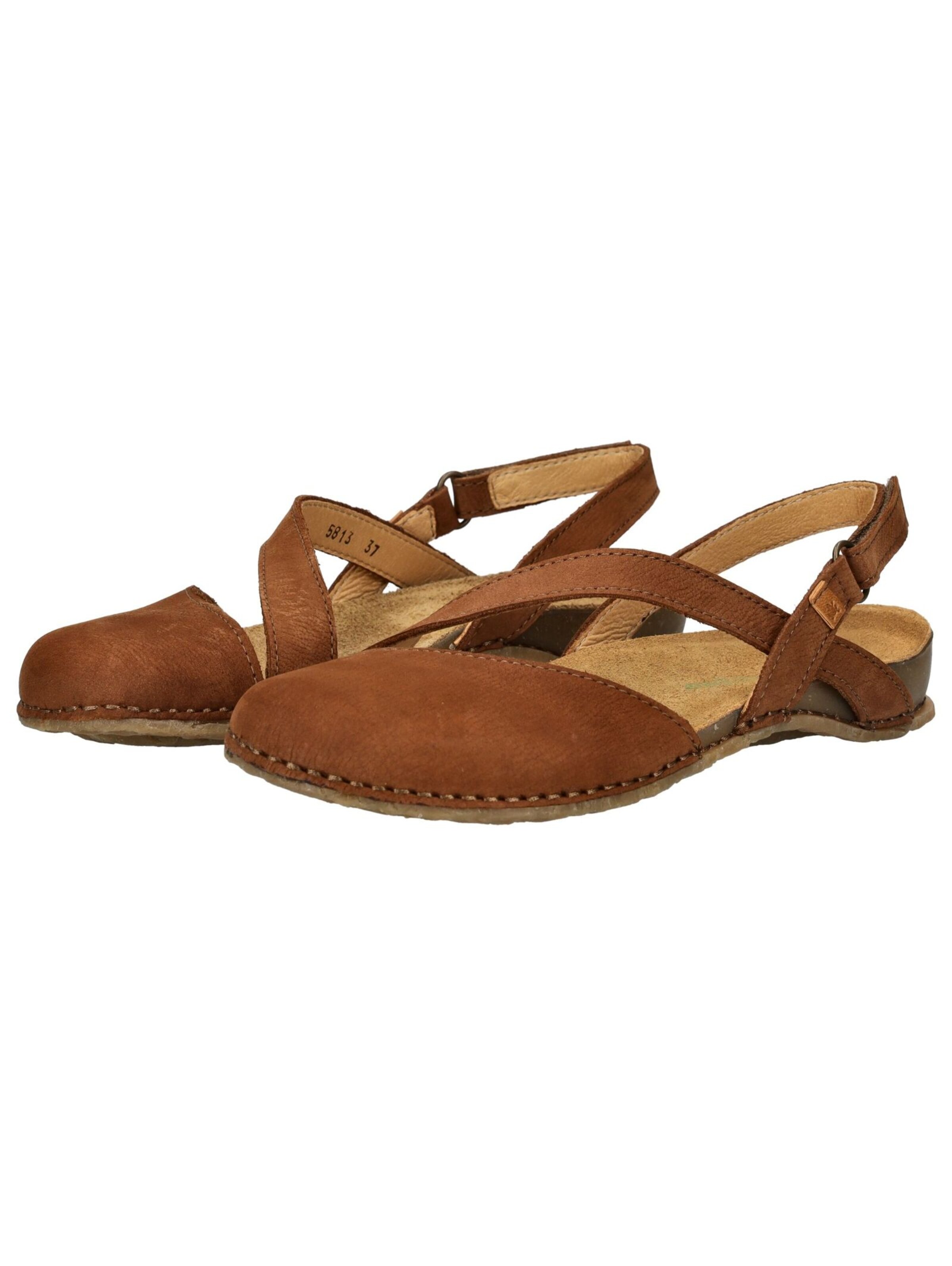 EL NATURALISTA - Sabrina com tiras 'Panglao' em castanho