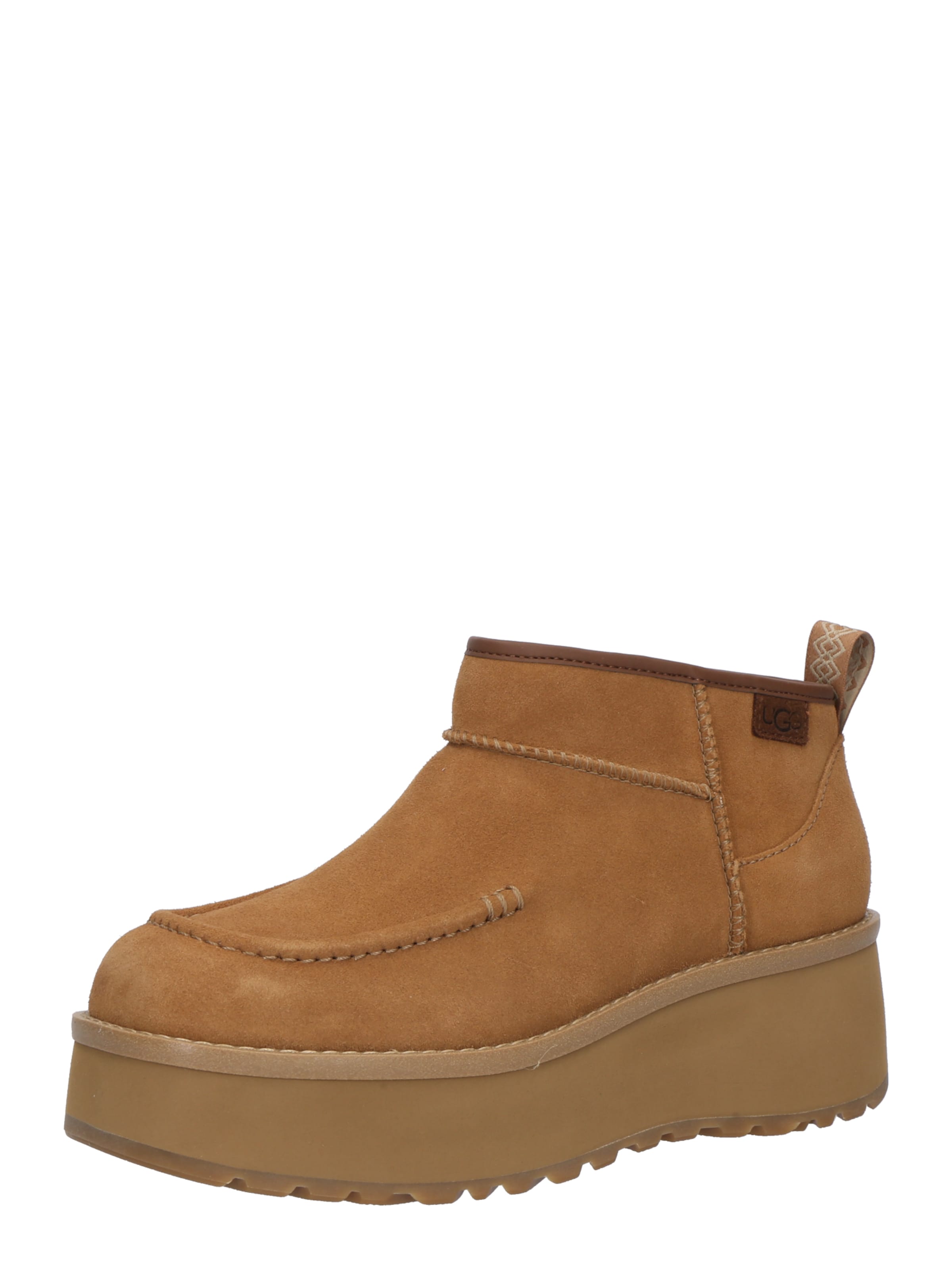 UGG - Botas 'Cityfunc Ultra Mini' em castanho: frente