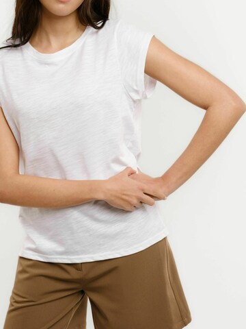 Top ' ULLA ' di Liberte Essentiel in bianco