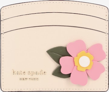 Kate Spade Kartenetui 'Petal' in Beige: predná strana