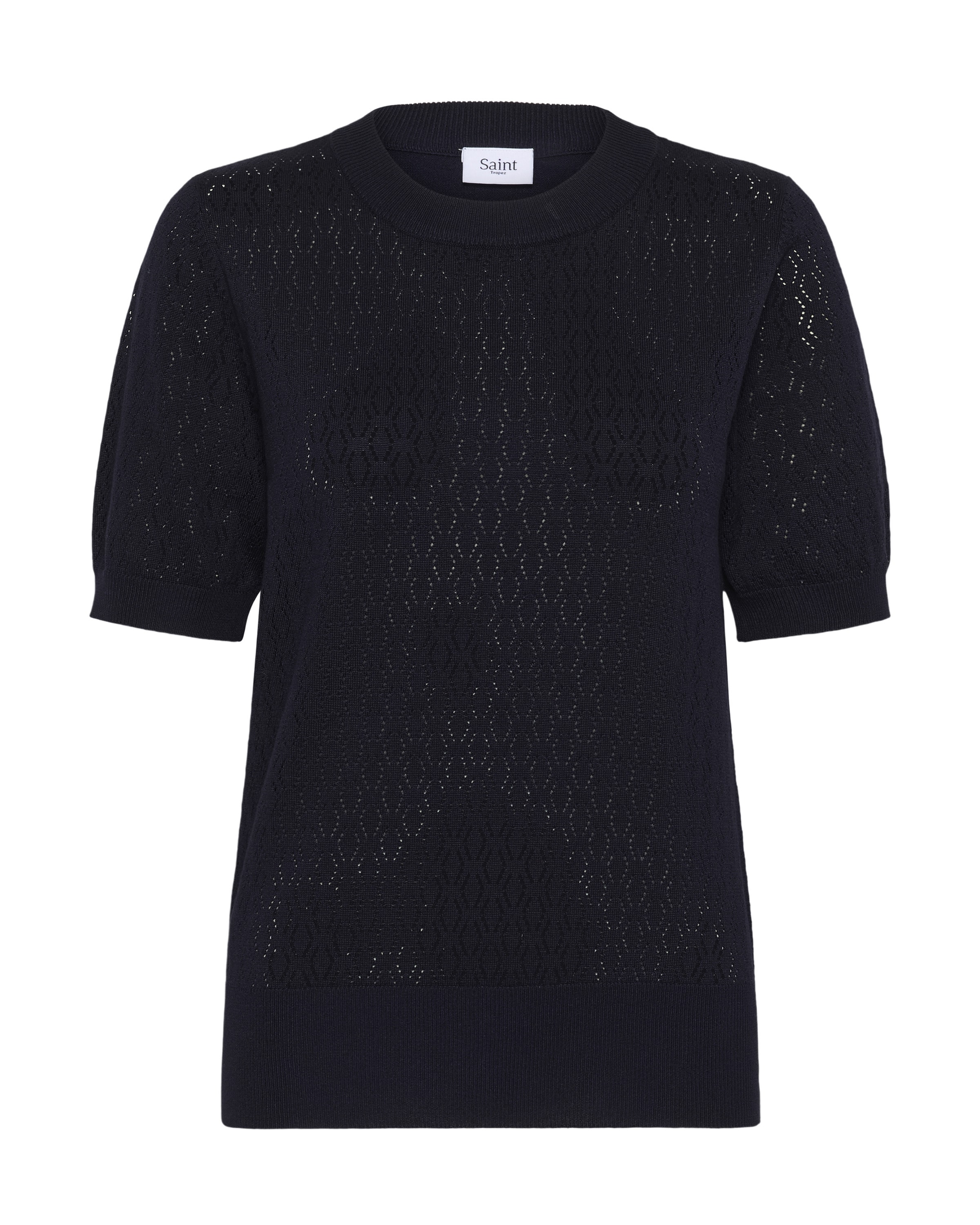 SAINT TROPEZ Sweater 'Mila' in Blue: front
