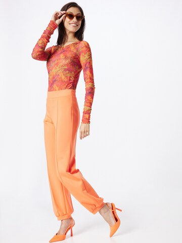 PATRIZIA PEPE Tapered Hose in Orange